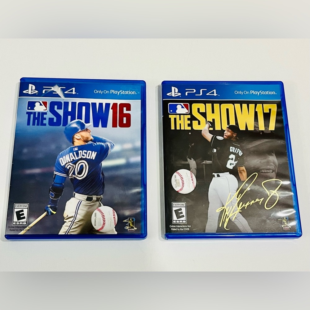 PS4 MLB: The Show 16 & 17